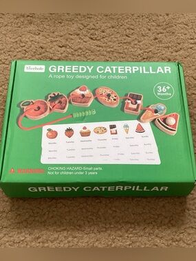 Hungry Caterpillar Rope Toy